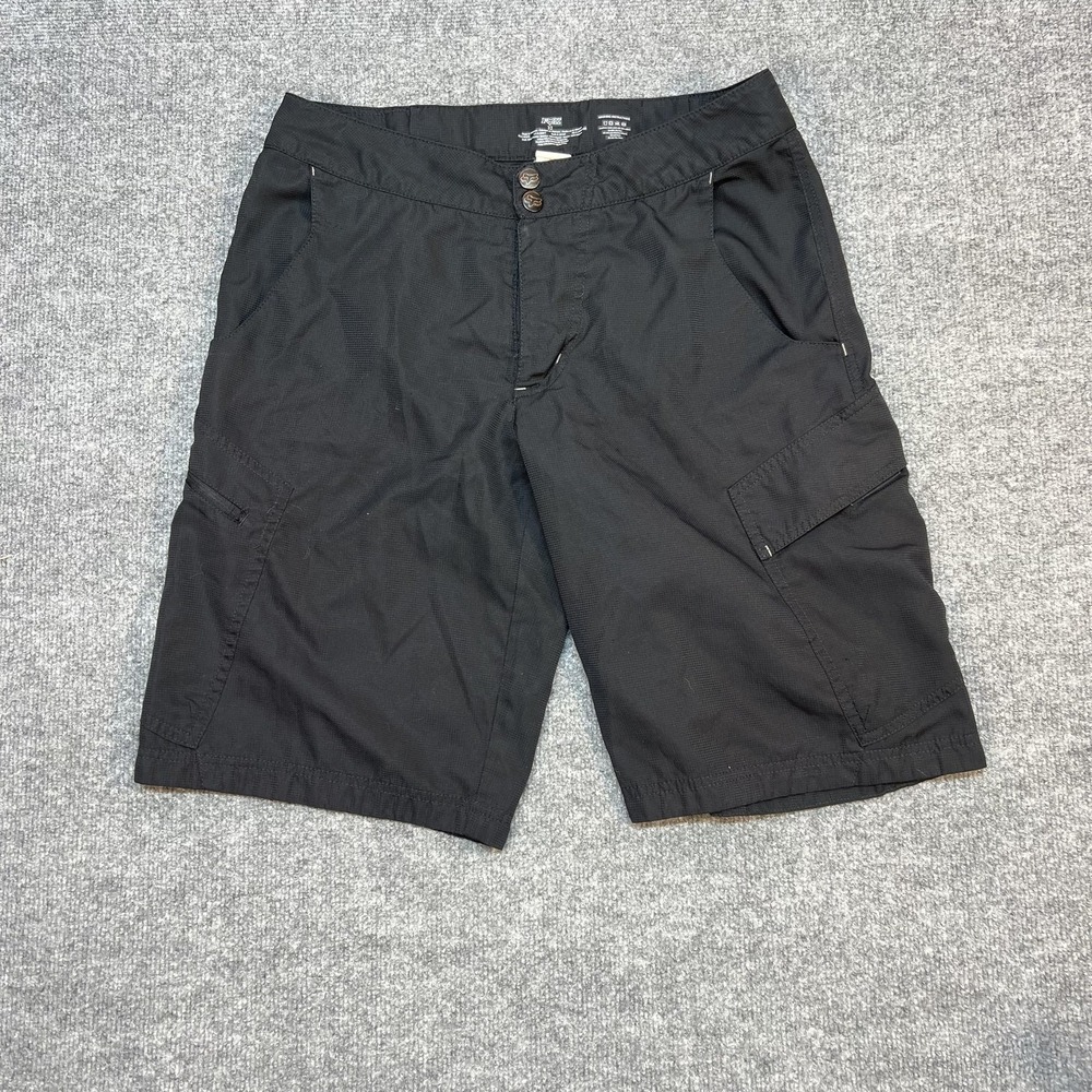 Fox Cargo Cycling Shorts Mens 32 Black Lined Lightweight Mountain Bike Trail